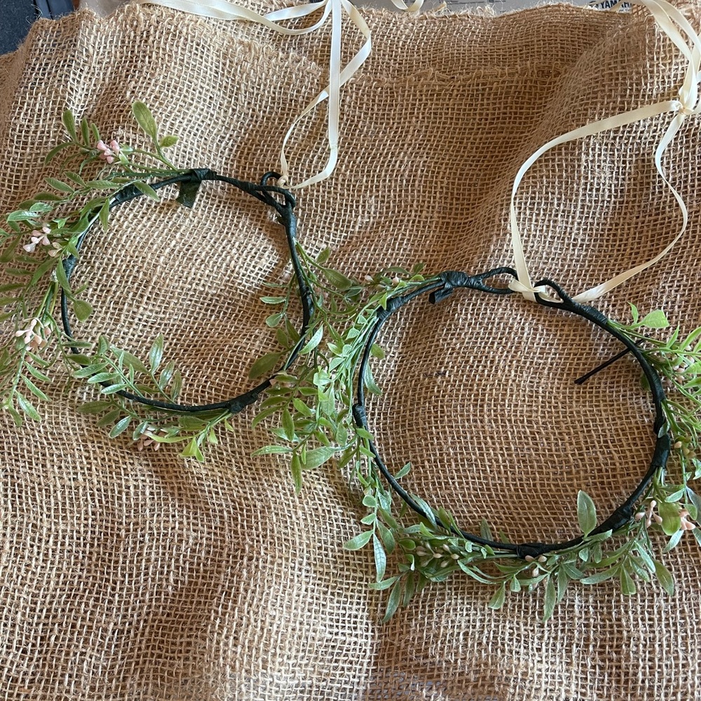Floral head piece